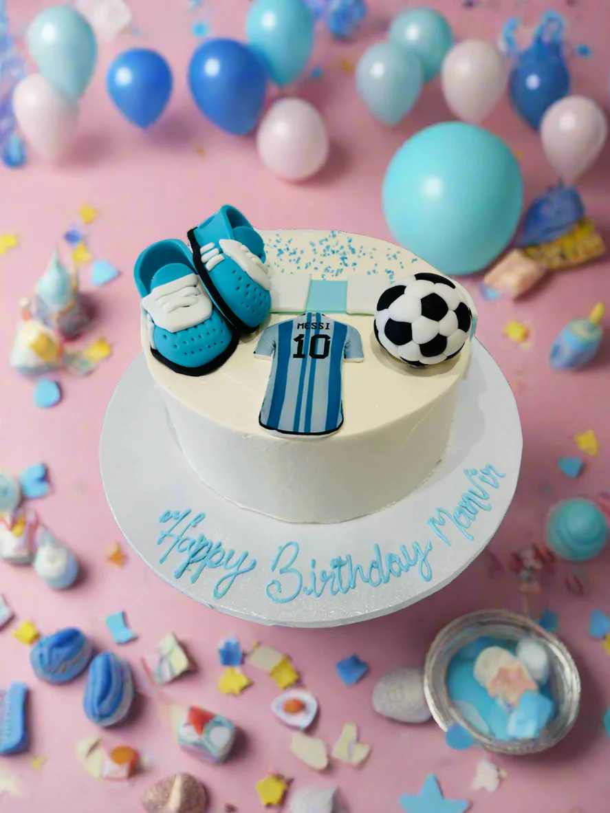 Manvir Jersey Soccer Cake - Image 3