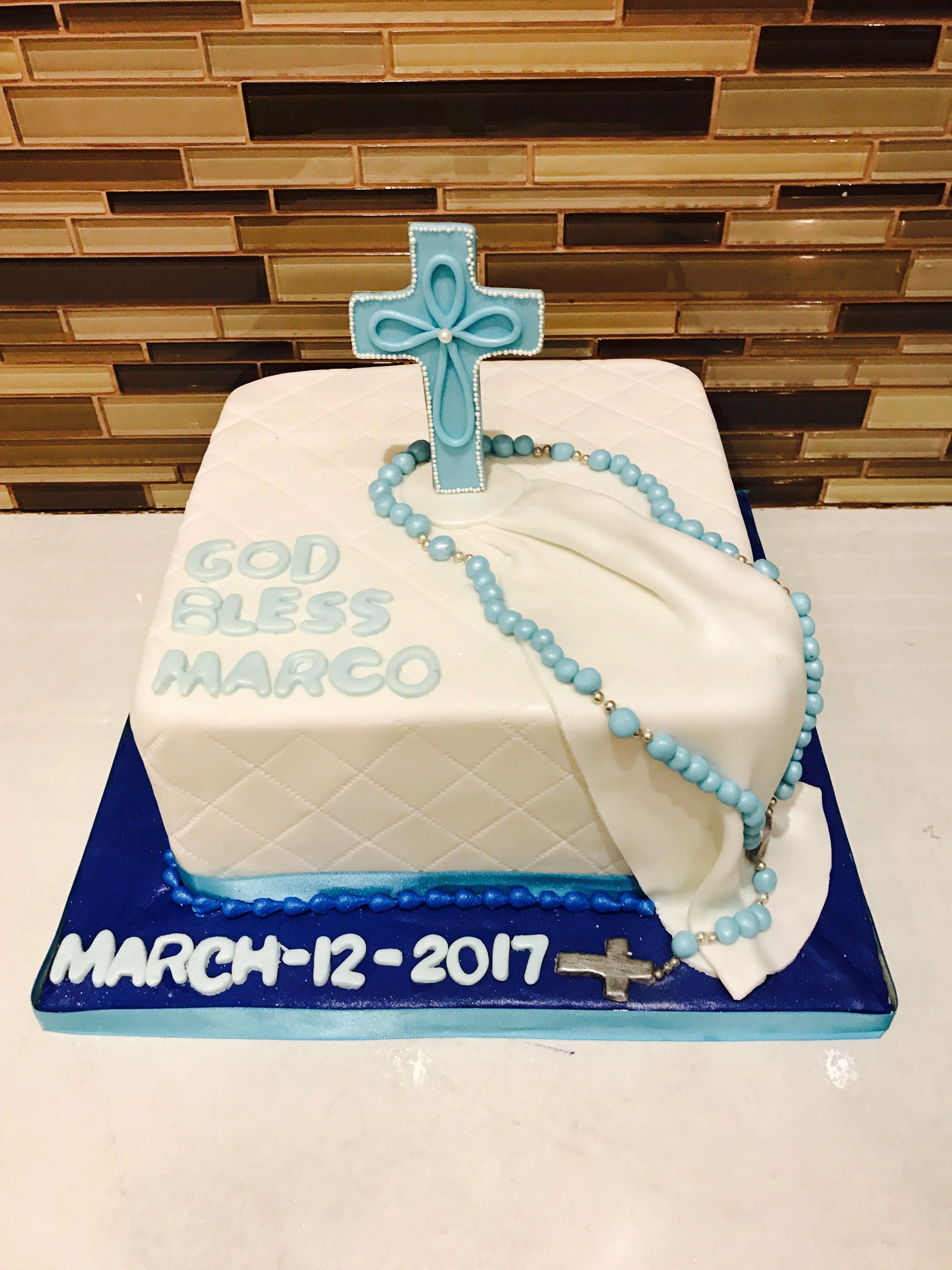Marco Christening Cake - Image 5