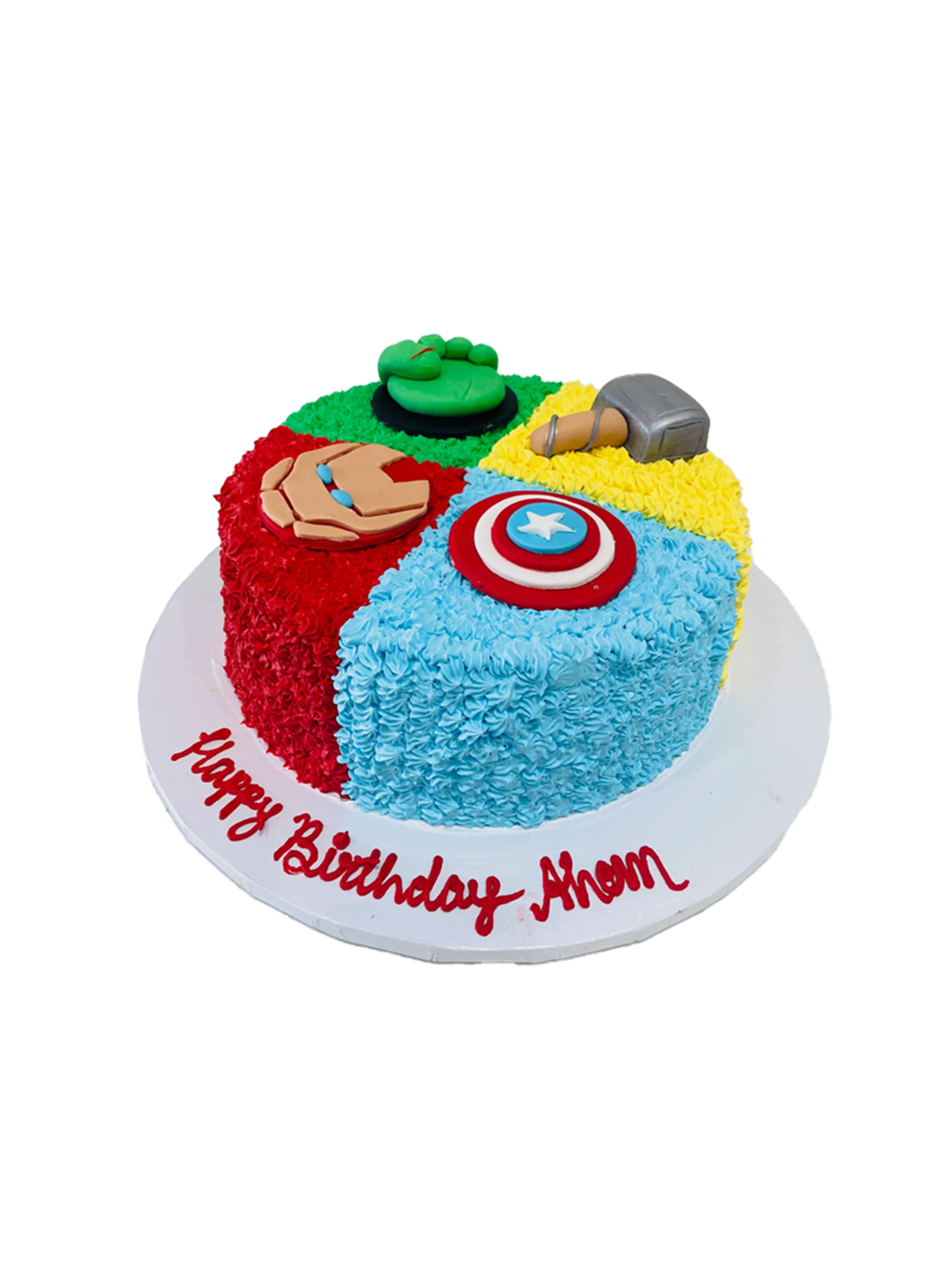 Marvel Avengers Cream Cake