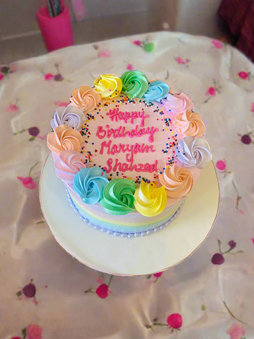 Maryam Rosette Cake - Image 3