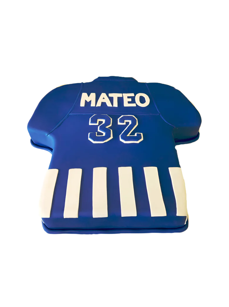 Mateo Jersey Molded Cake