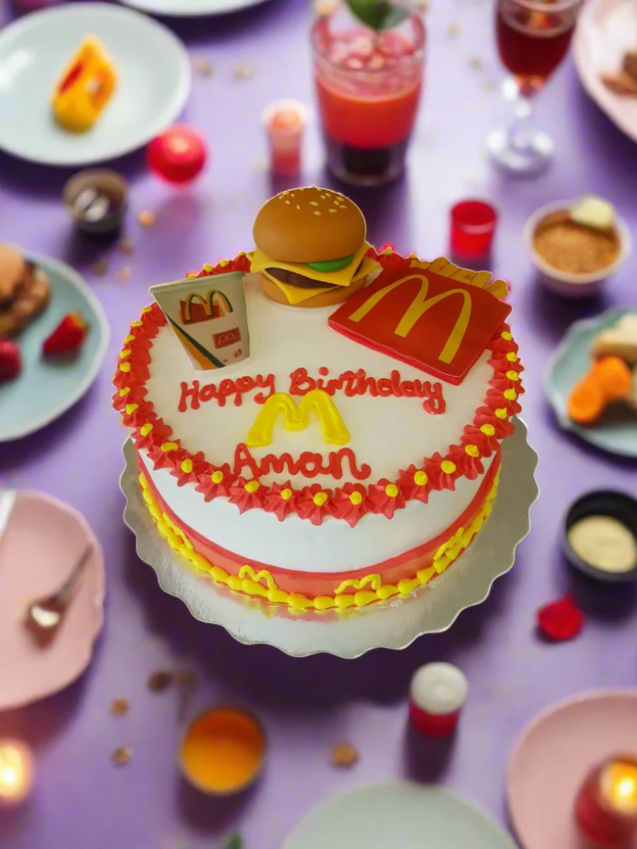 Mcdonalds Eatery Birthday Cake - Image 4
