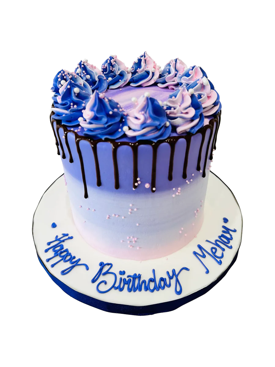Mehar Purple Cream Cake - Image 3