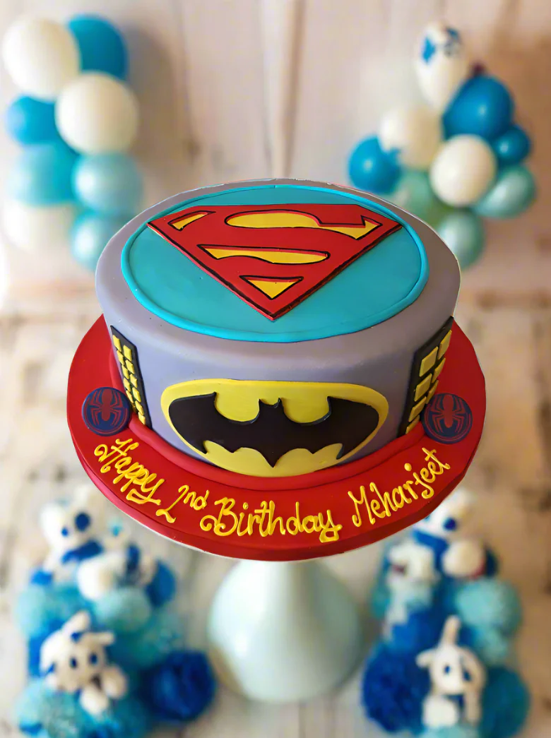 Meharjeet Avengers Fondant Cake - Image 5