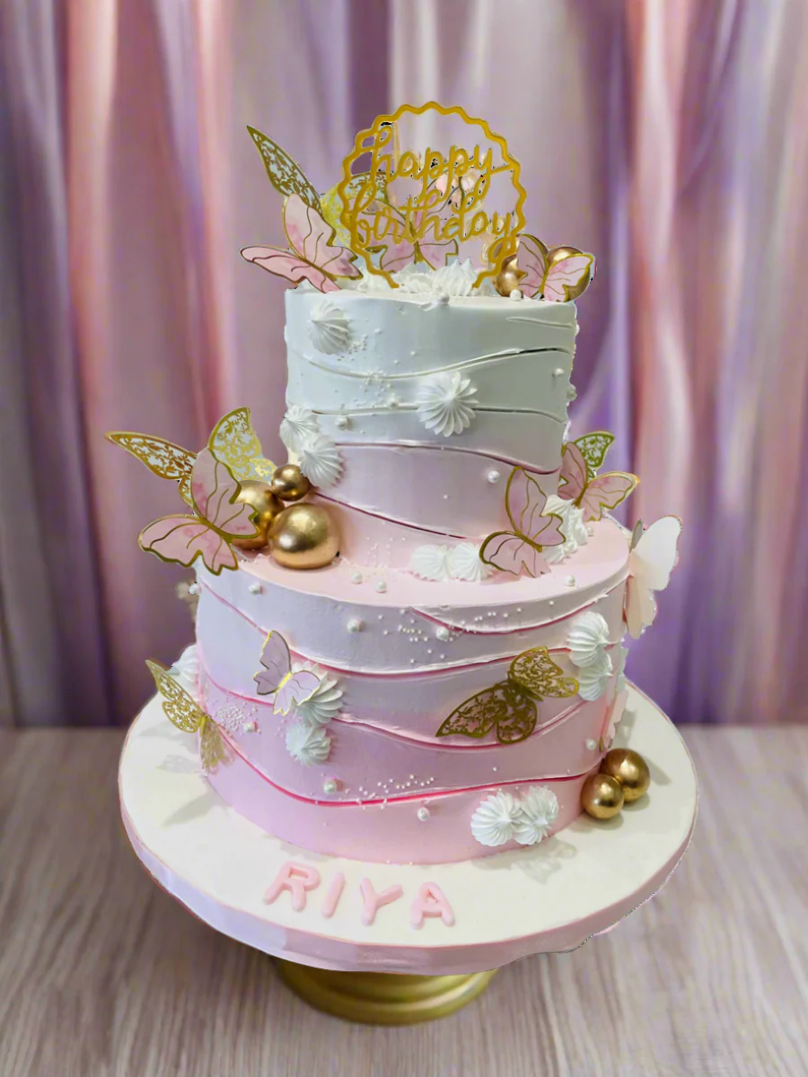 Mehr Butterfly Birthday Cake - Image 7