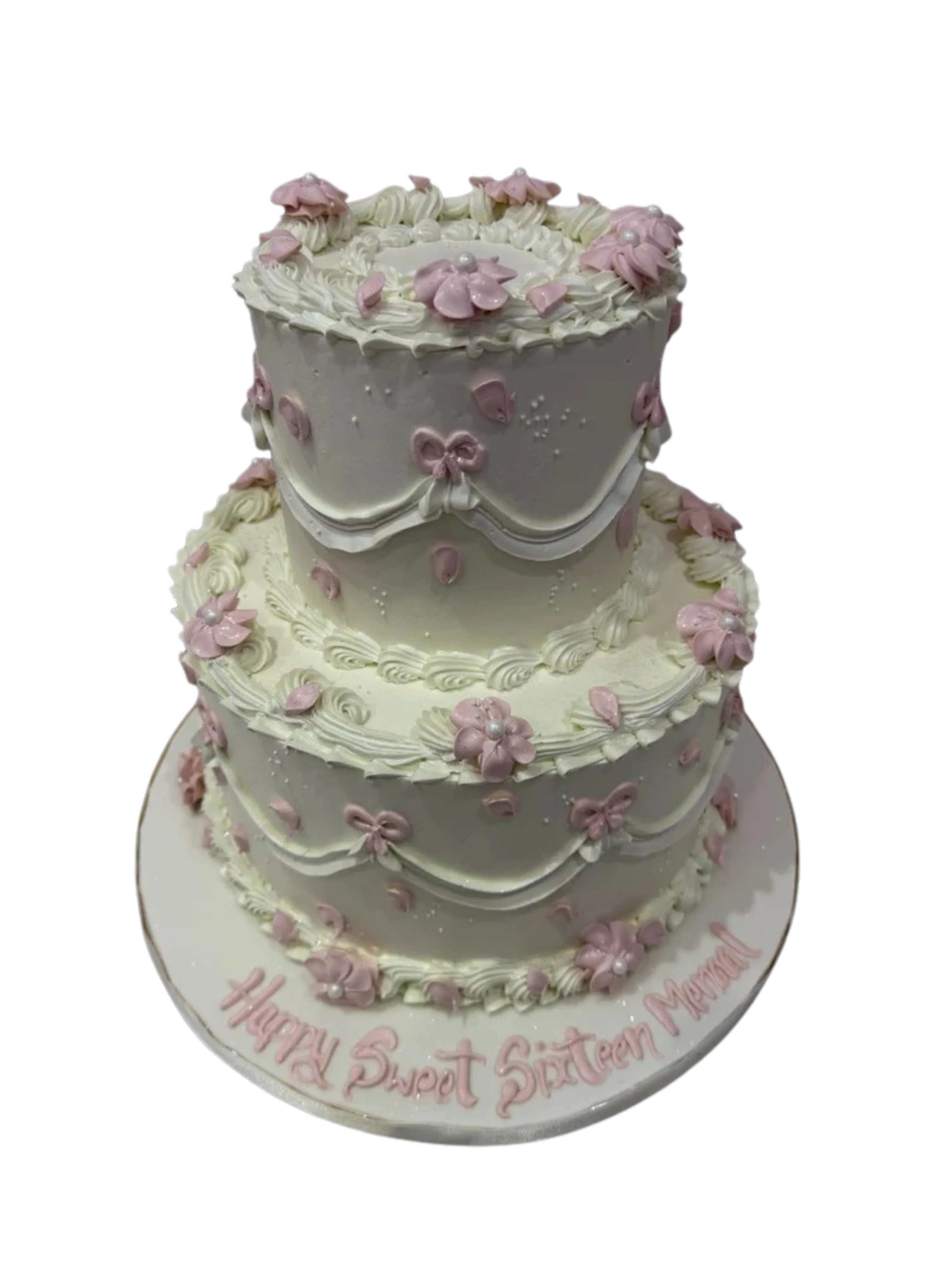 Menaal Sweet Sixteen Vintage Tiered Cake