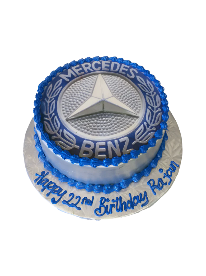 Mercedes Photo Cake