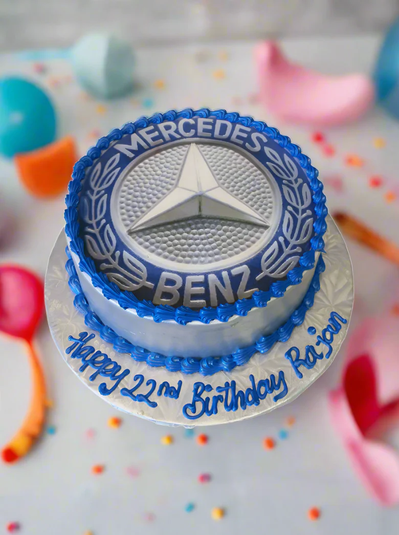Mercedes Photo Cake - Image 2