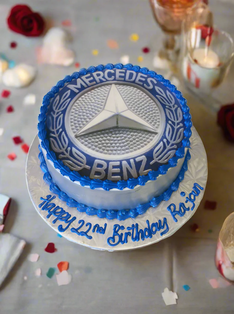 Mercedes Photo Cake - Image 3