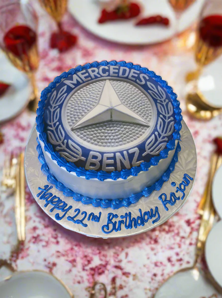 Mercedes Photo Cake - Image 4