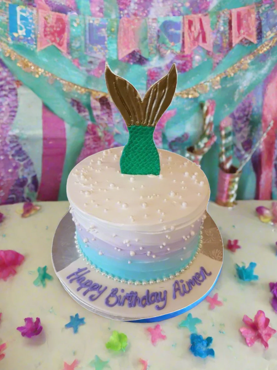 Mermaid Birthday Cake - Image 4