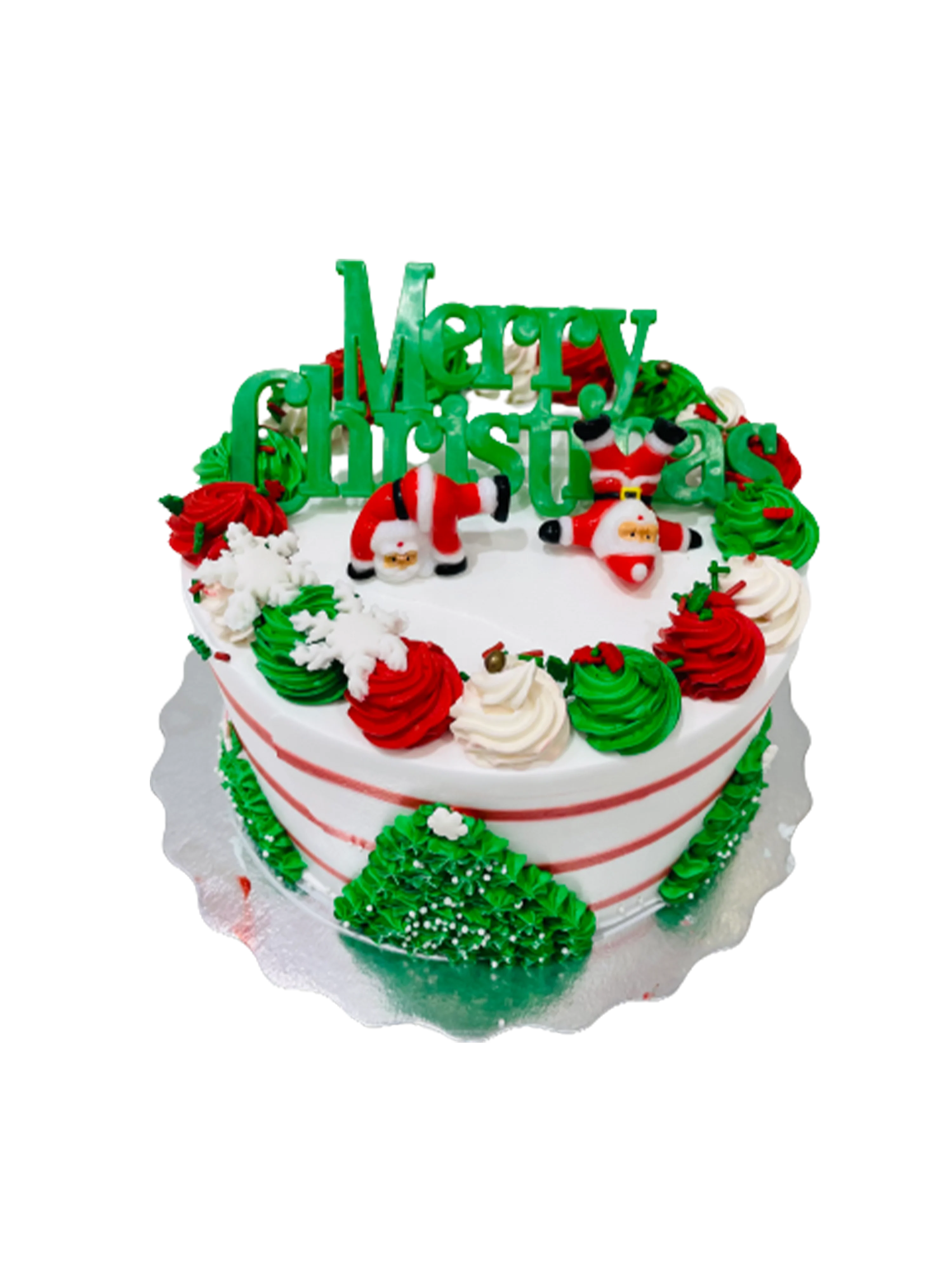 Merry Christmas Santa Cake
