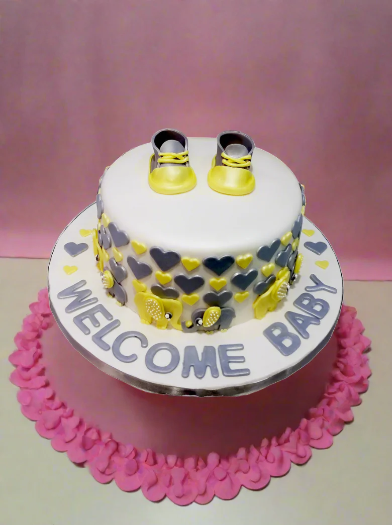 Michelle Baby Shower Cake - Image 3
