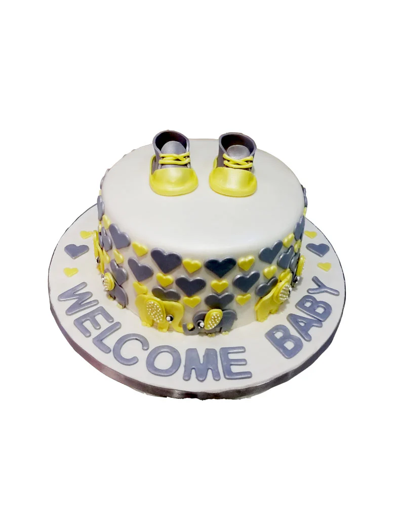 Michelle Baby Shower Cake - Image 5