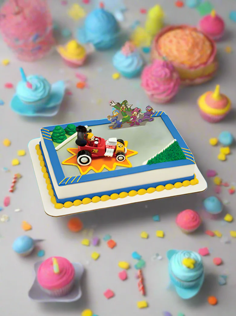 Mickey And The Roadster Racers Cake - Image 3