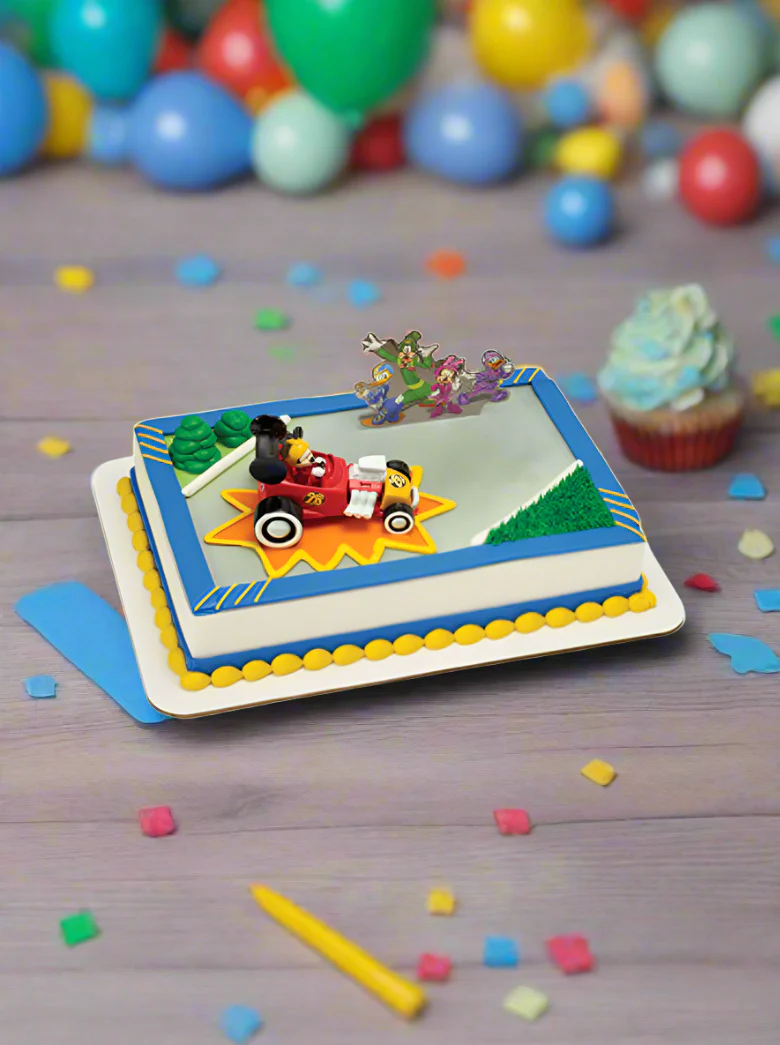 Mickey And The Roadster Racers Cake - Image 4