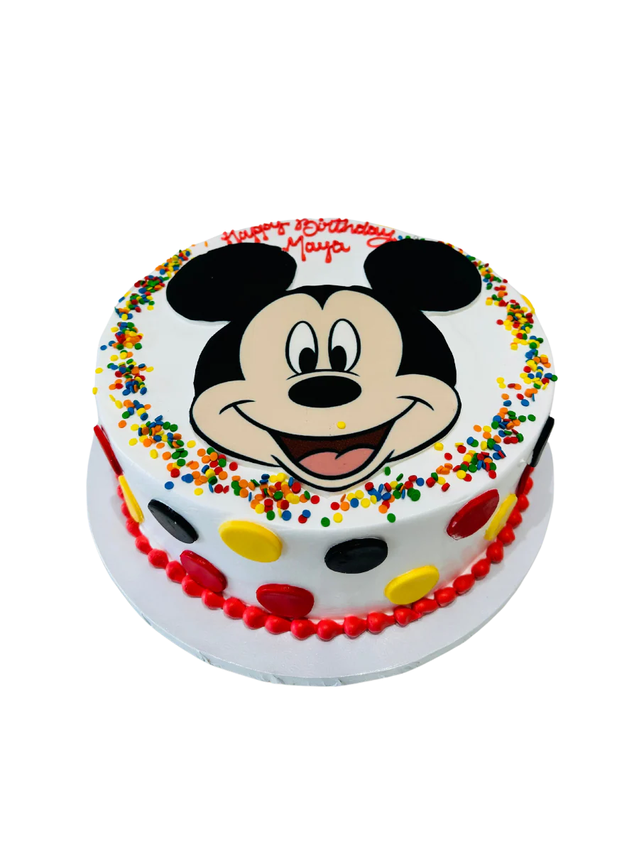 Mickey Face Cake