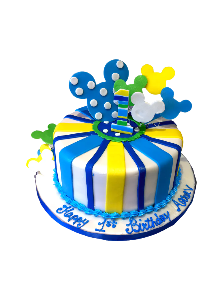 Mickey Fondant Cake