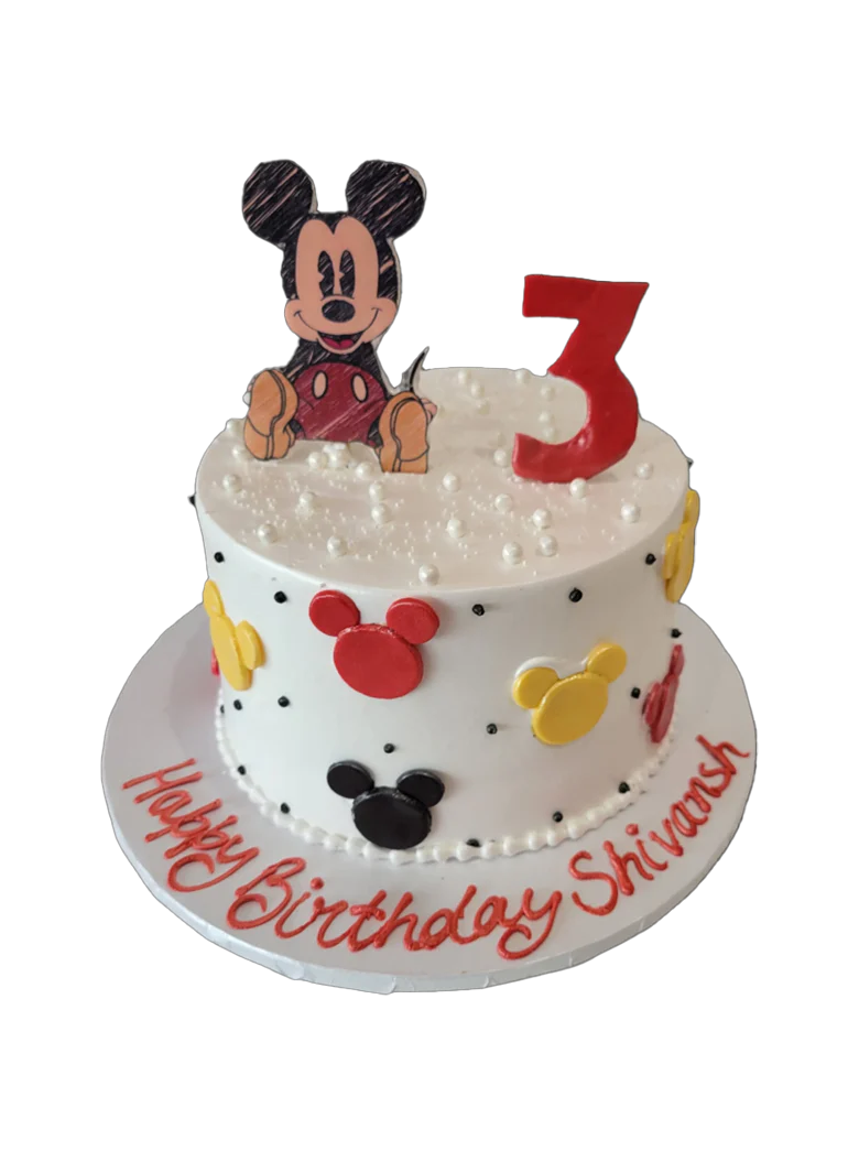 Mickey Mouse Clubhouse Cream Cake