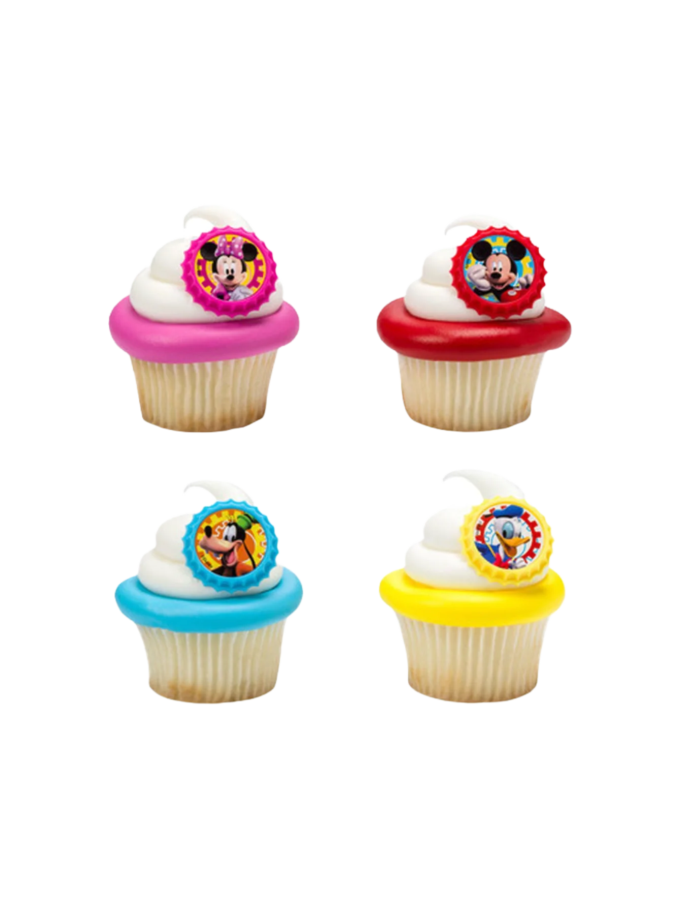 Mickey Mouse Clubhouse Cupcakes - (Pack of 6)