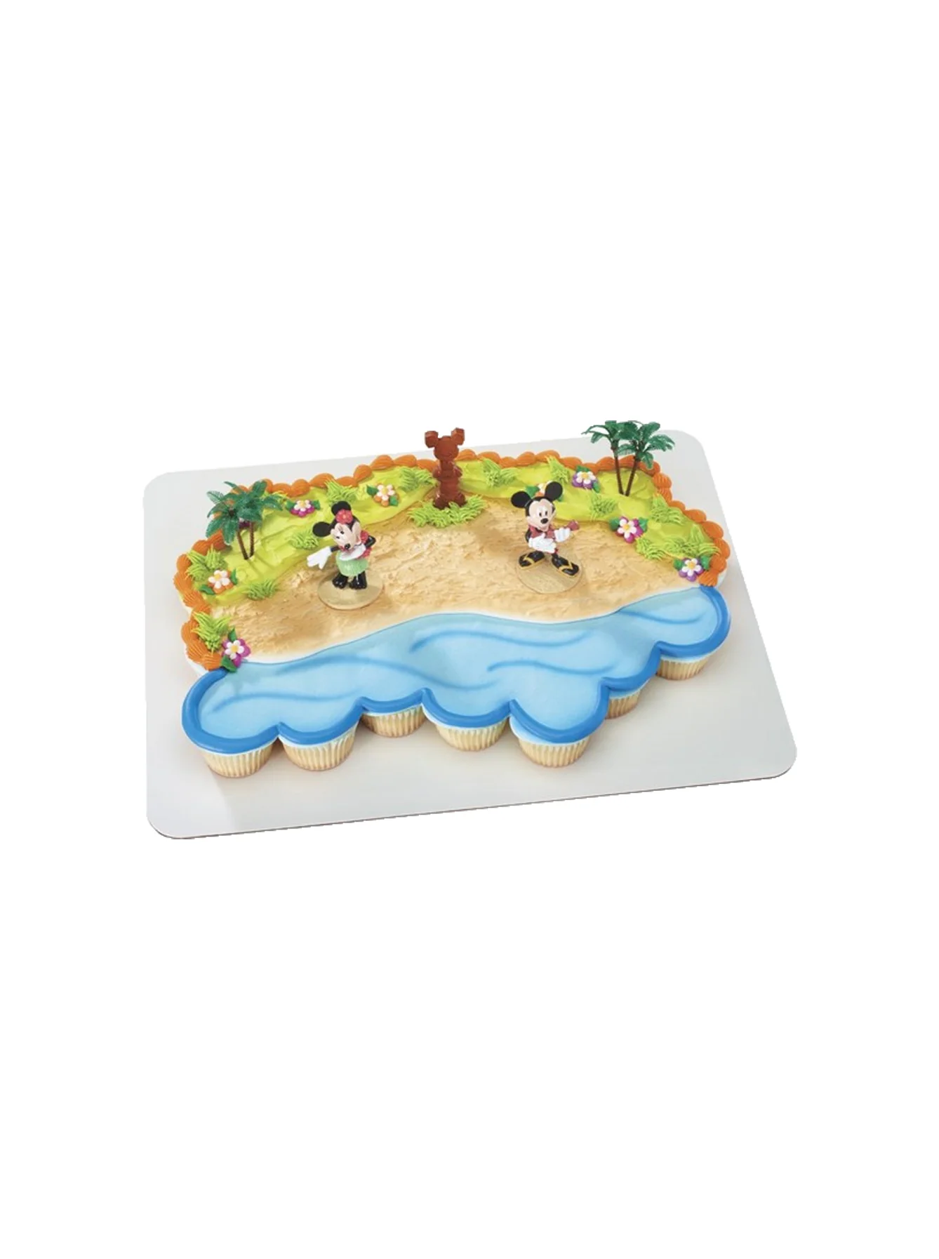 Mickey Mouse & Friends Luau Party Cupcakes - Image 6