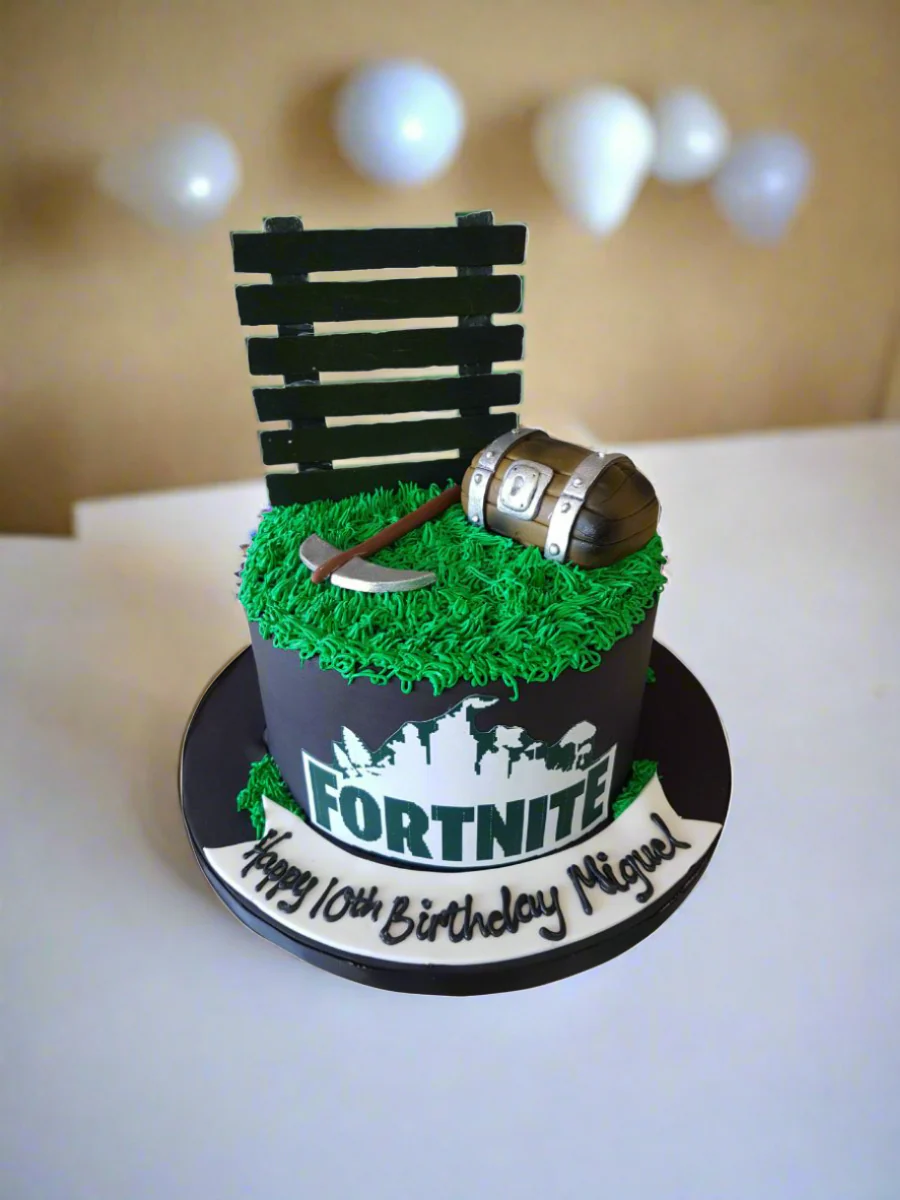 Miguel Fortnite Fondant Cake - Image 4