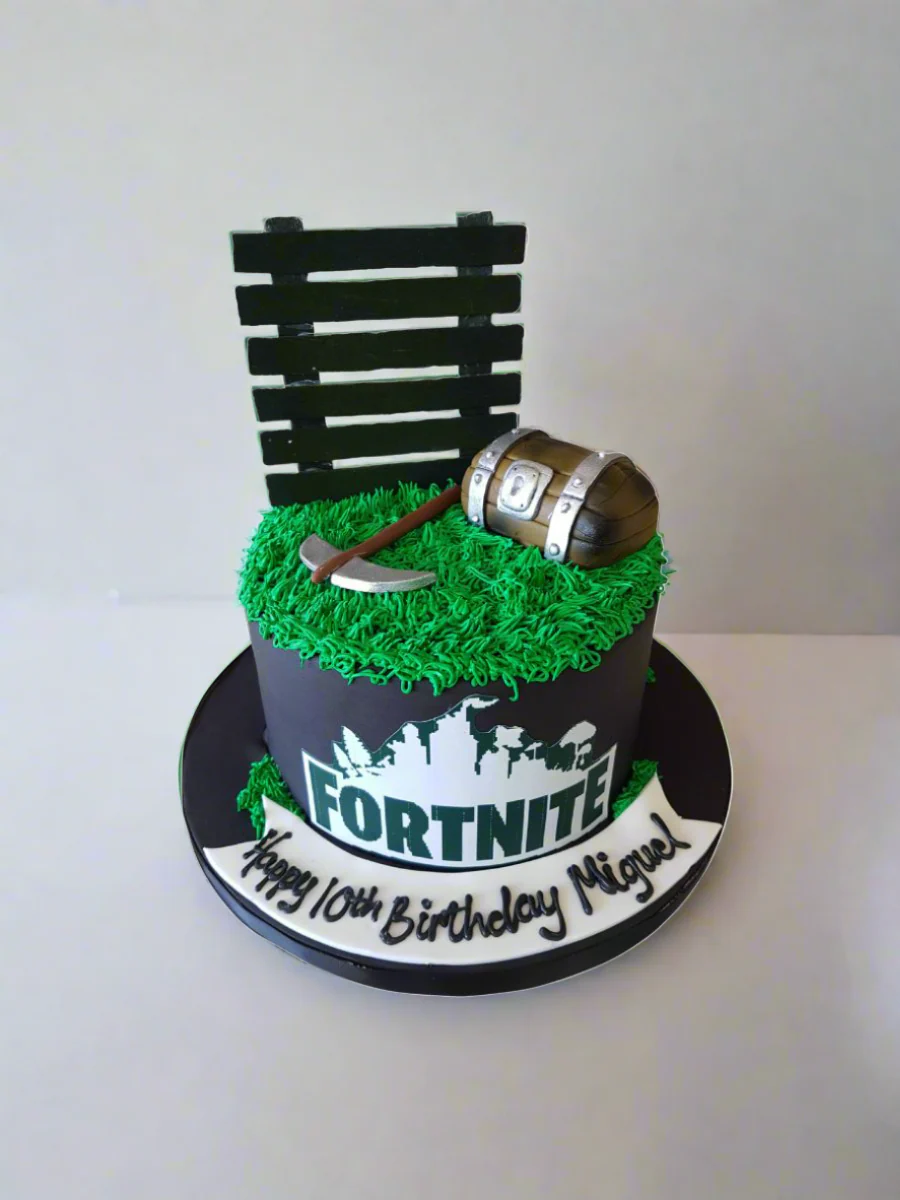 Miguel Fortnite Fondant Cake - Image 7