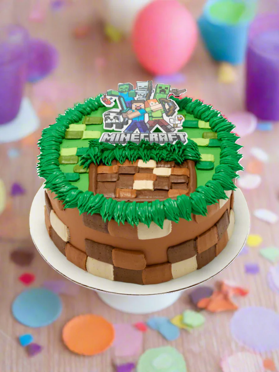 Minecraft Layon Cake - Image 2