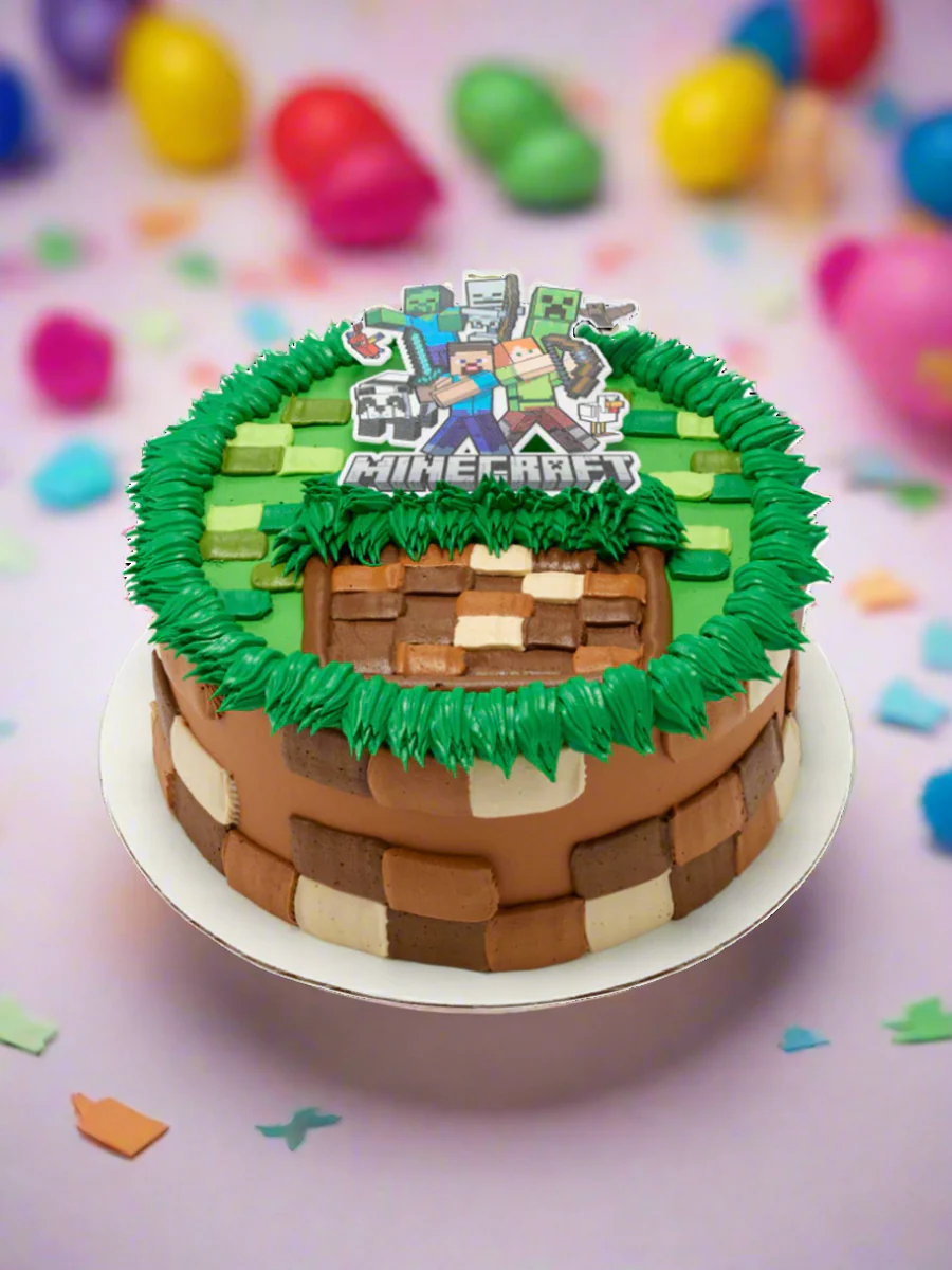 Minecraft Layon Cake - Image 4