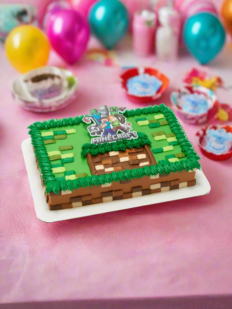 Minecraft Layon Cake - Image 6