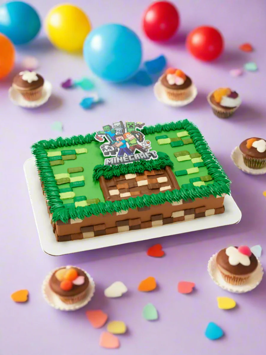 Minecraft Layon Cake - Image 7