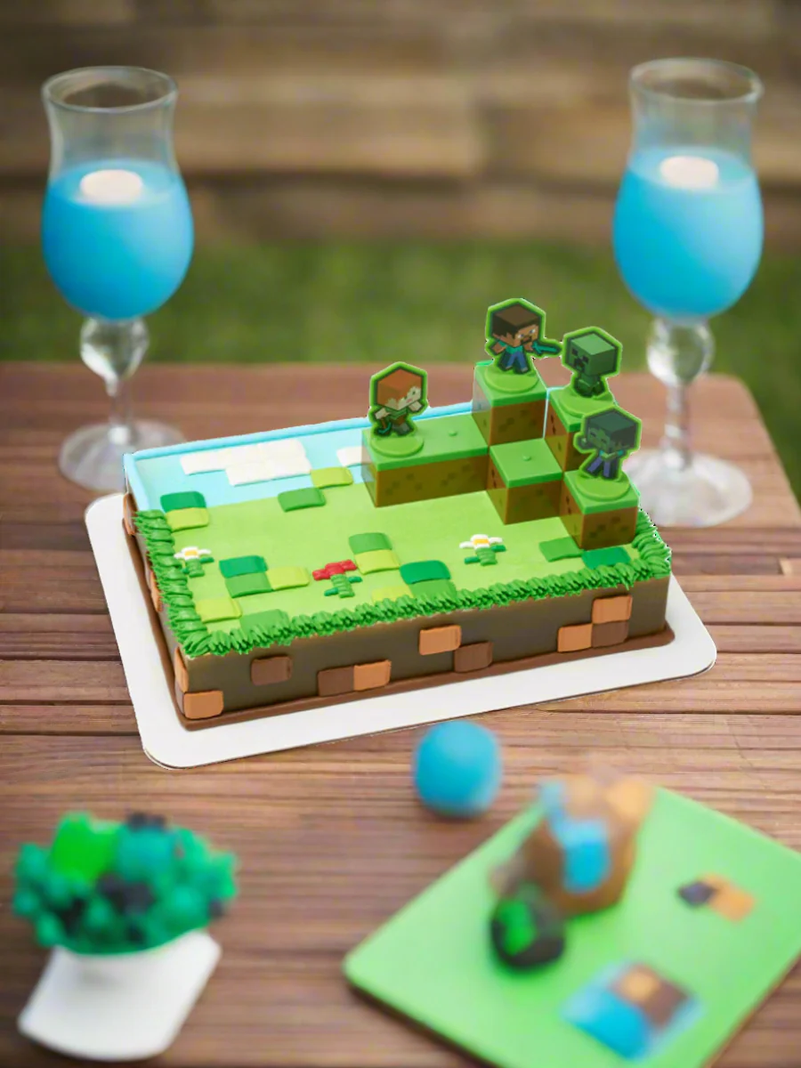 Minecraft Mobs Cake - Image 2
