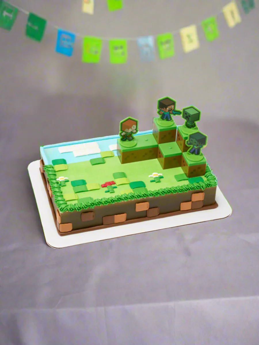 Minecraft Mobs Cake - Image 3
