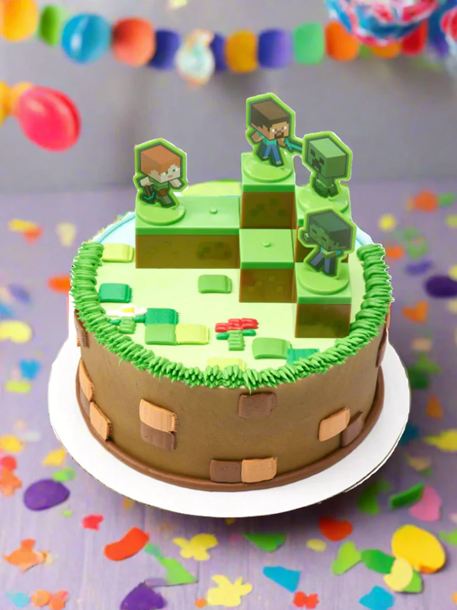 Minecraft Mobs Cake - Image 8