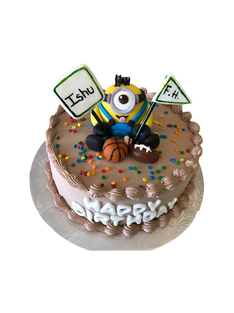 Minion Chocolate Cake