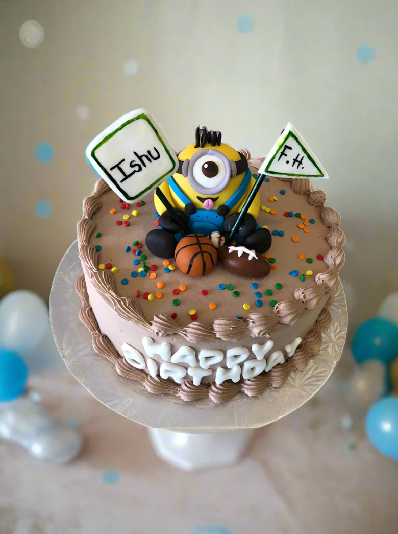 Minion Chocolate Cake - Image 2