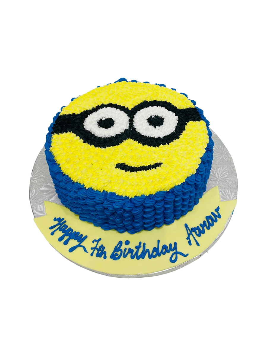 Minion Cream Cake