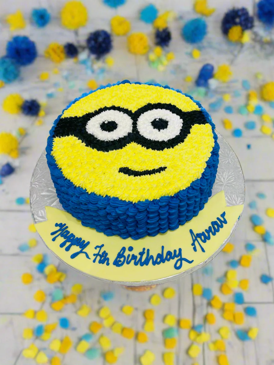 Minion Cream Cake - Image 3