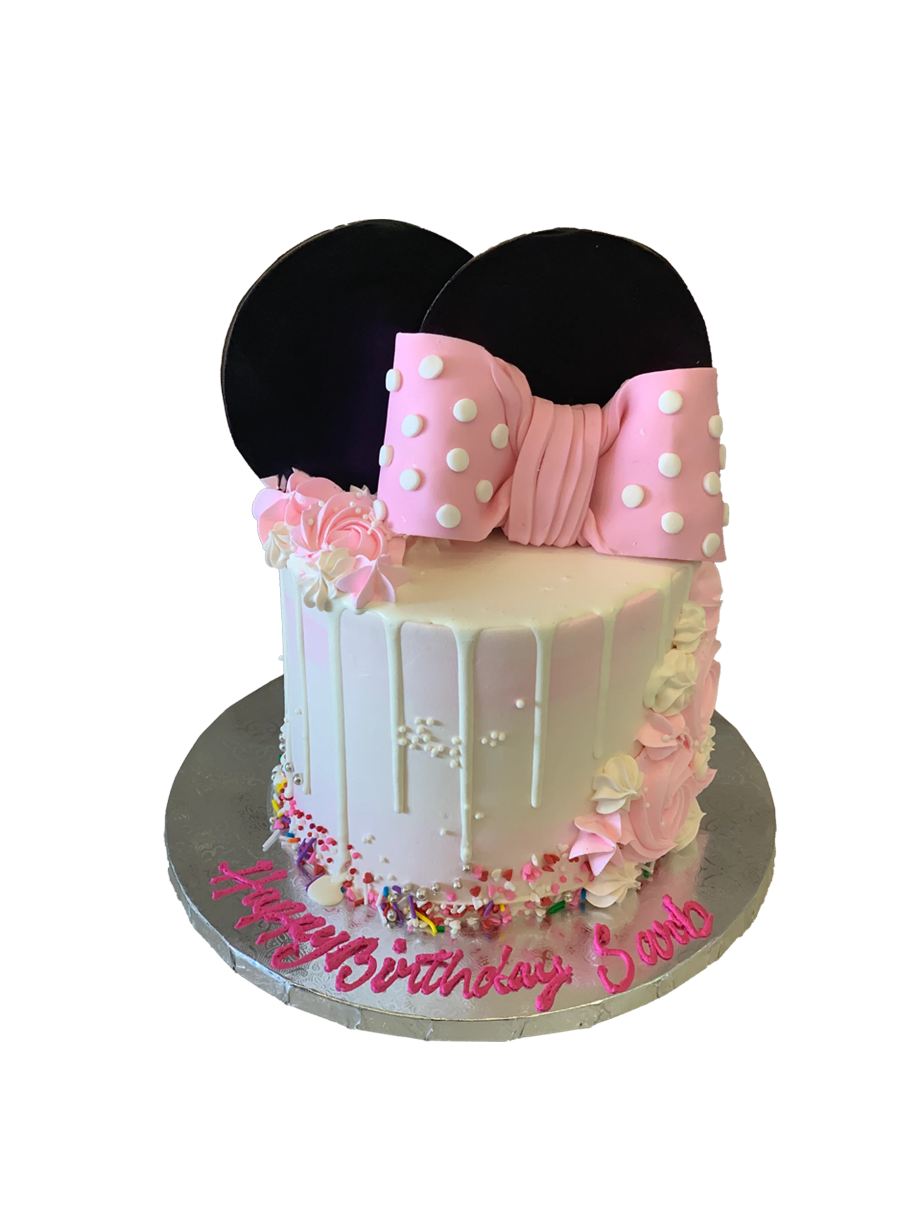 Minnie Drizzle Cake