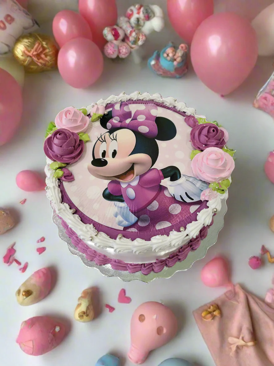 Minnie Photo Cake - Image 2
