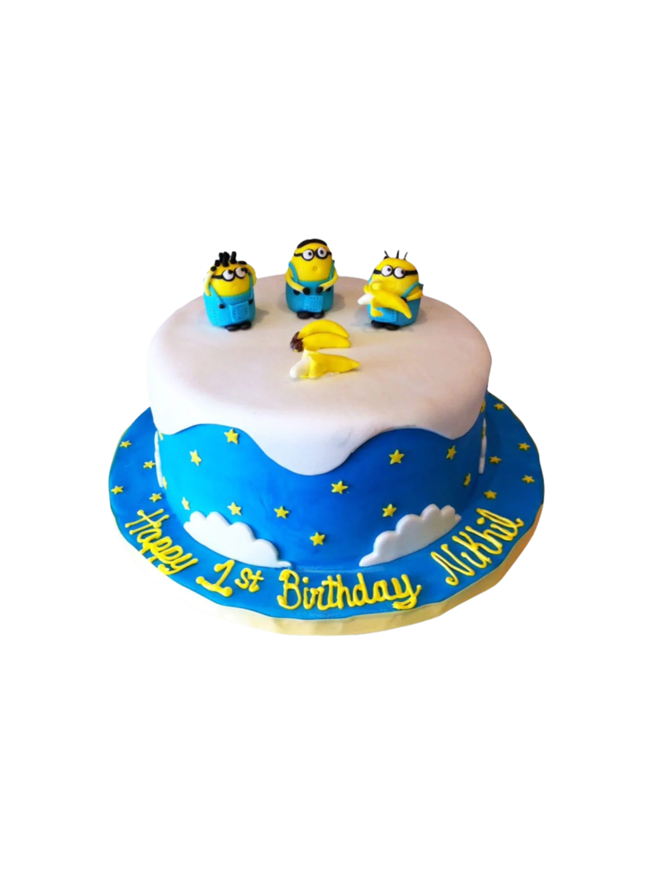 Minions Fondant Cake