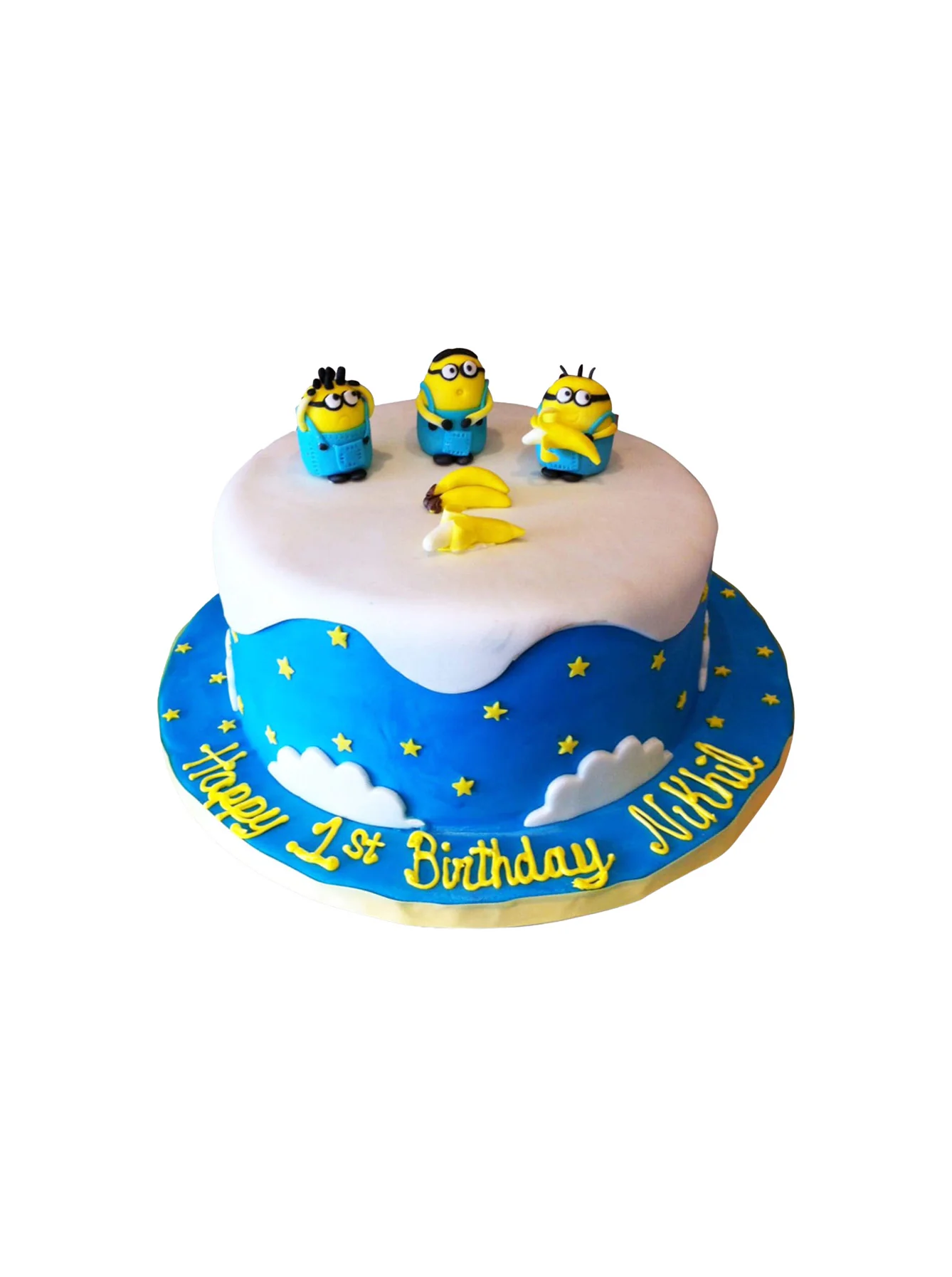 Minions Fondant Cake - Image 5