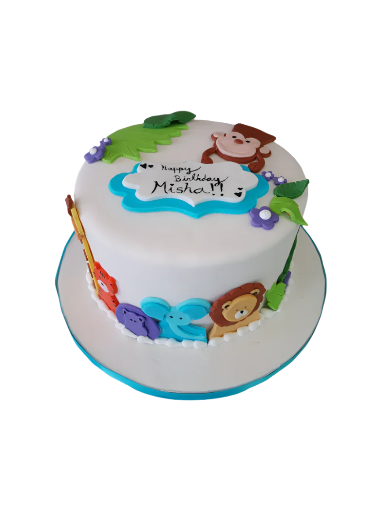Misha Baby Animal Cake