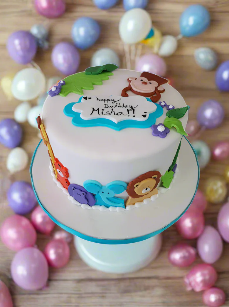 Misha Baby Animal Cake - Image 6
