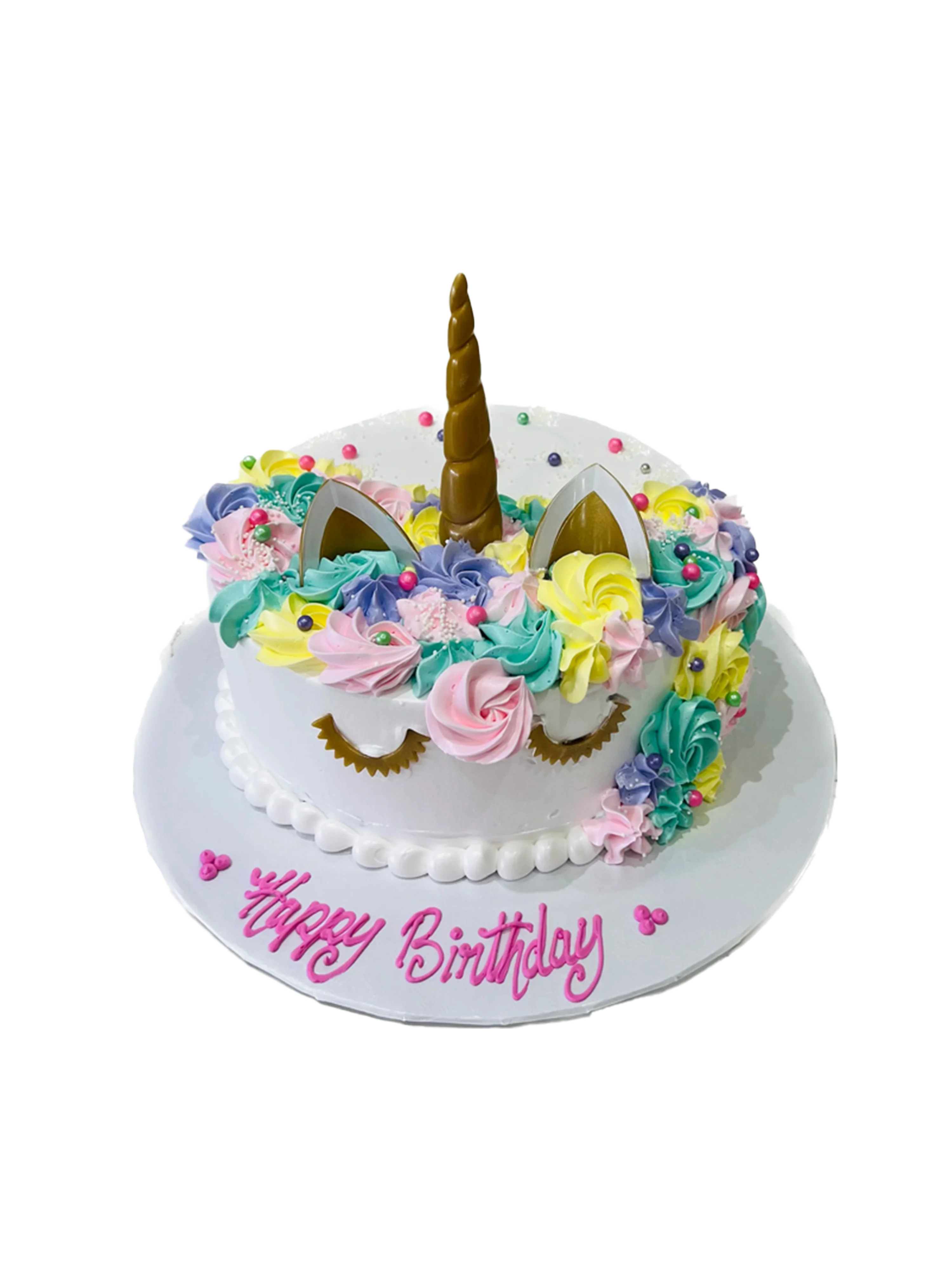 Misha Unicorn Cream Cake