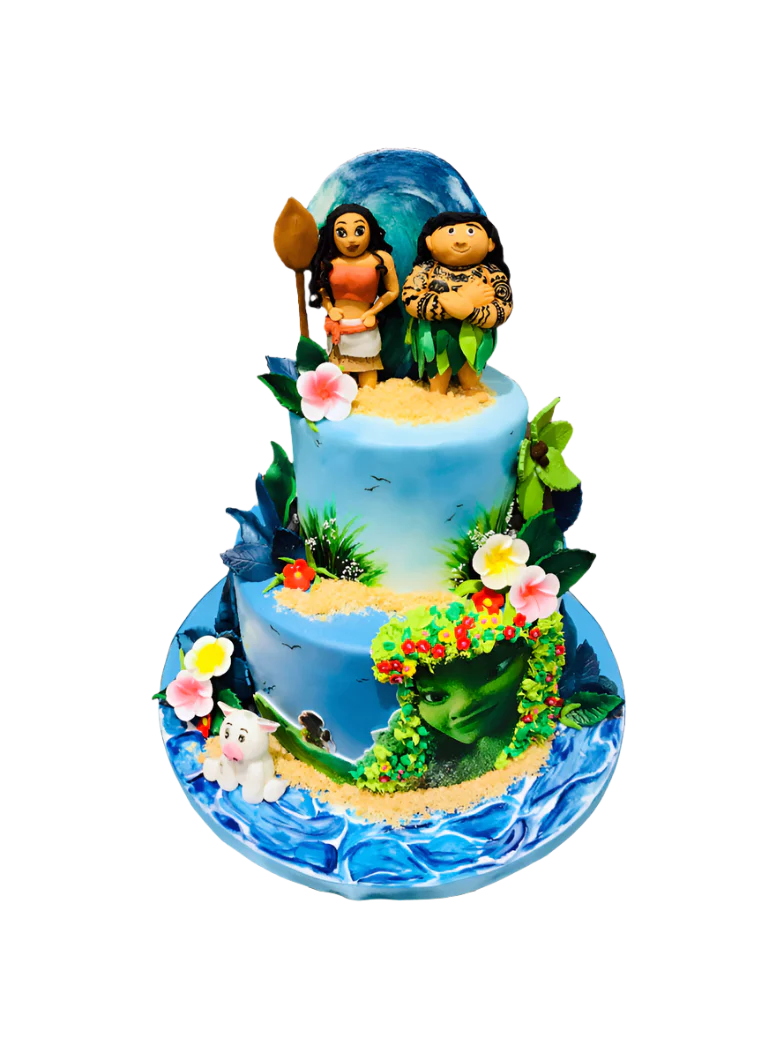 Moana Tiered Cake