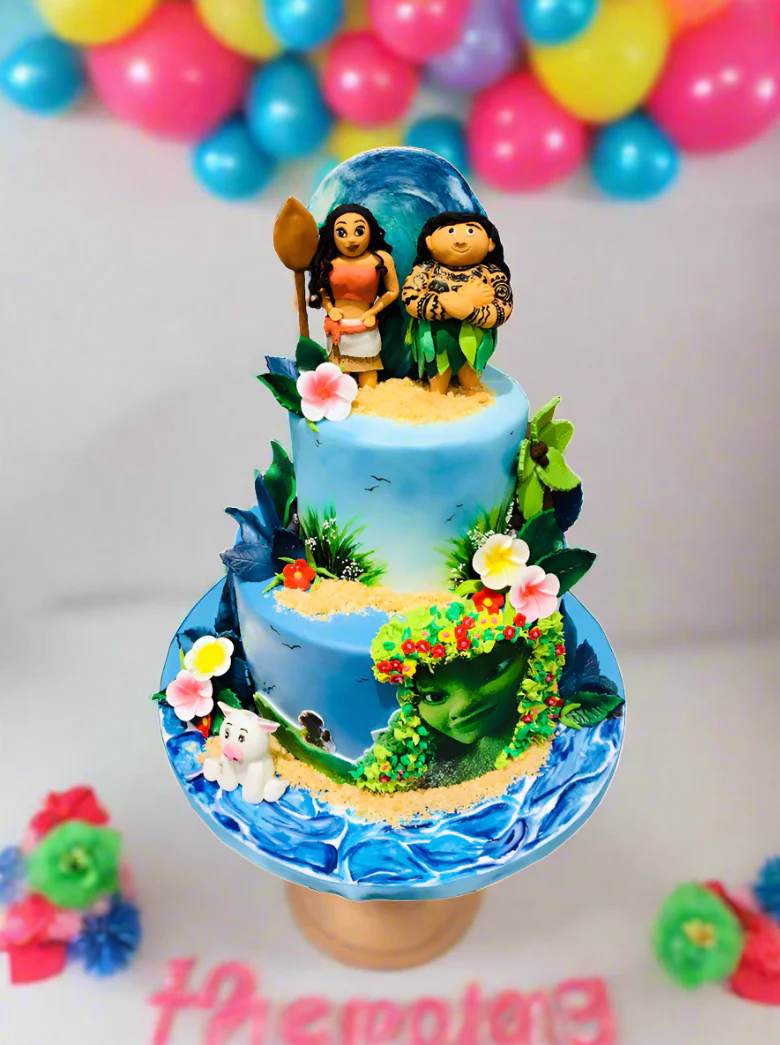 Moana Tiered Cake - Image 3