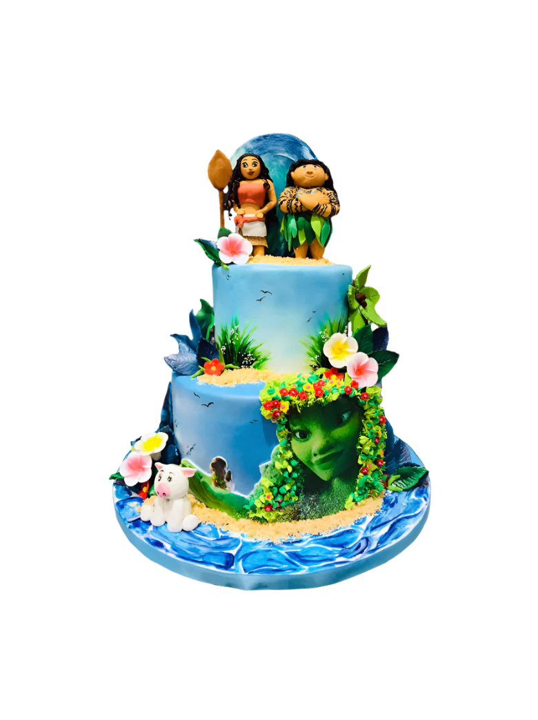Moana Tiered Cake - Image 5