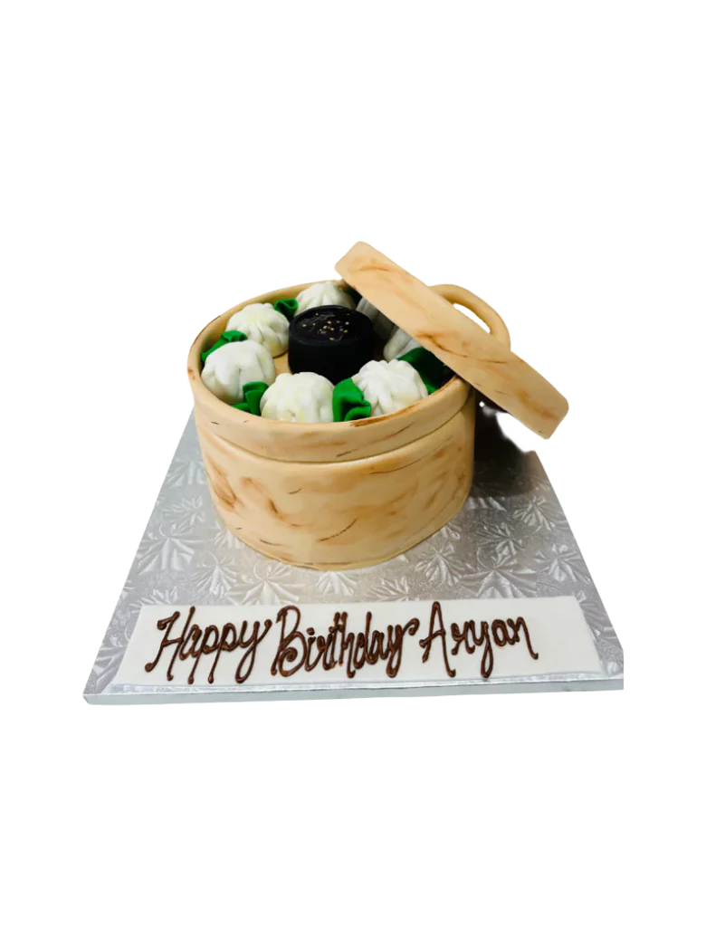 Dumplings Fondant Cake