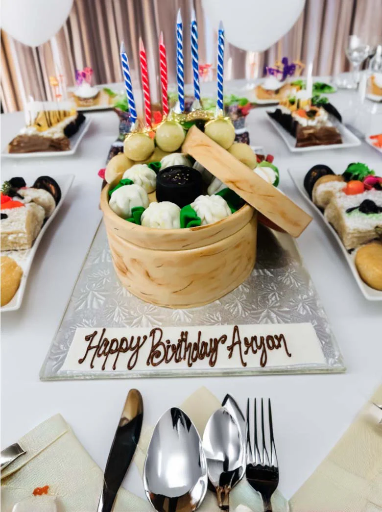 Dumplings Fondant Cake - Image 3